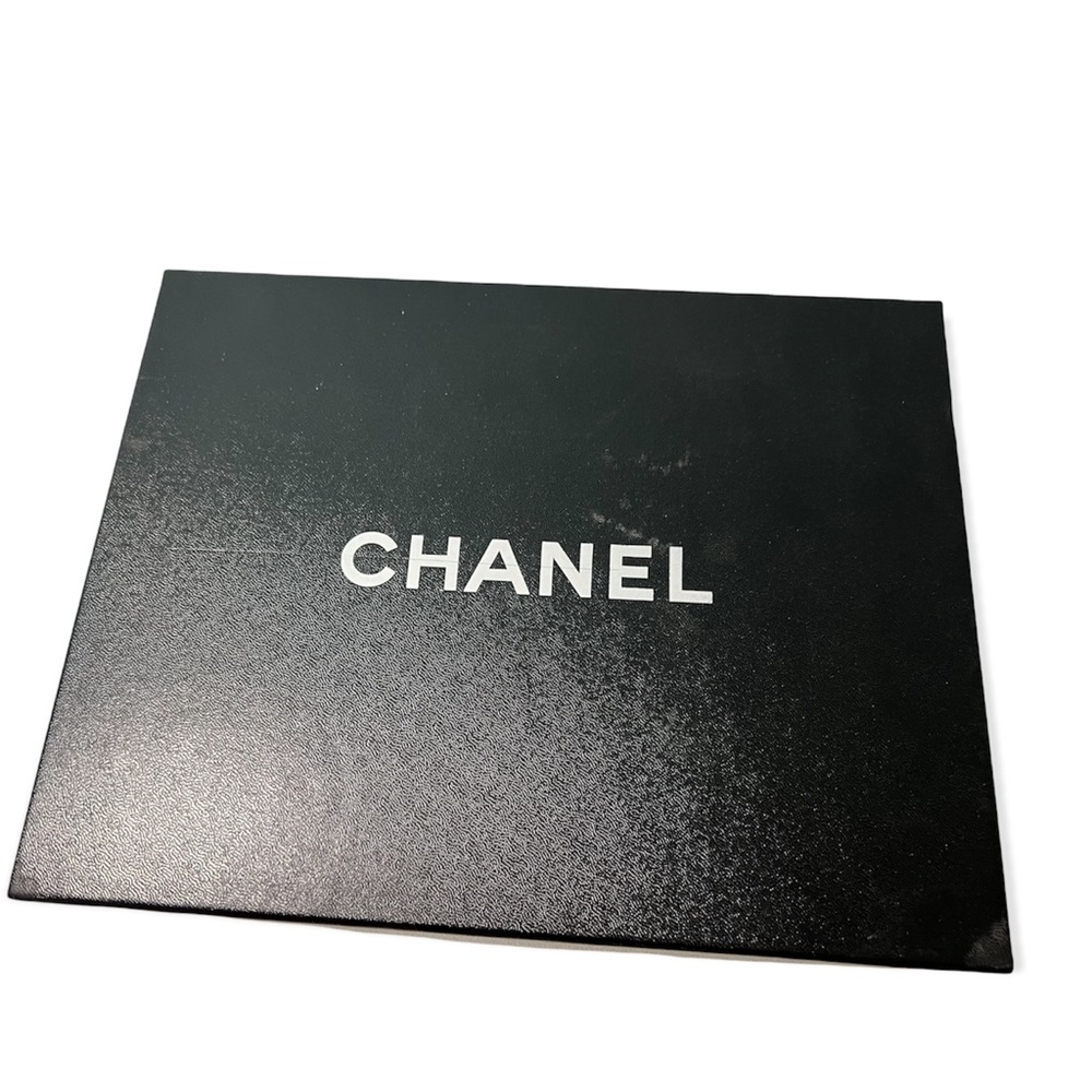 Chanel Interlocking CC Logo Oxfords Black Size 7.5 - Picture 16 of 17